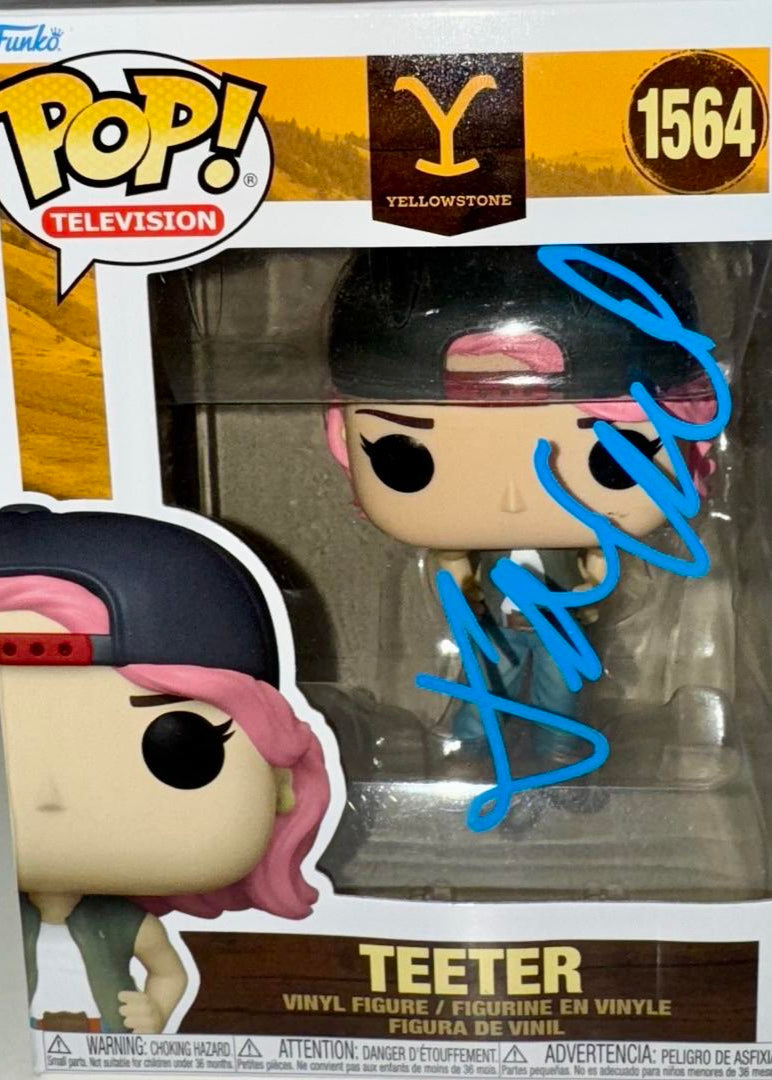 Jennifer Landon Signed Funko Pop #1564 "Teeter" (Yellowstone) - Beckett COA #02